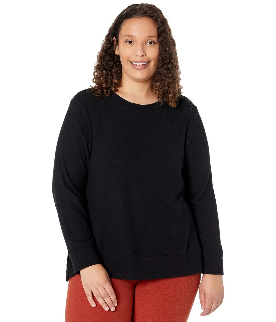 商品Beyond yoga|Plus Size Just Chillin Long Sleeve Bopo Pullover,价格¥592,第1张图片