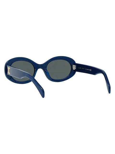 商品Celine|52MM Round Sunglasses,价格¥3379,第7张图片详细描述