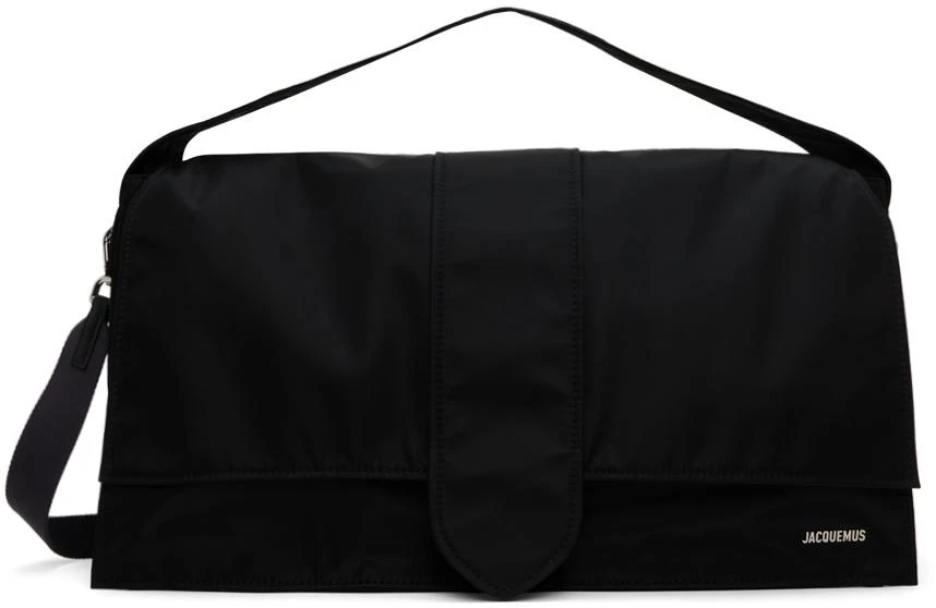 商品Jacquemus|Black Le Chouchou 'Le Bambino De Voyage' Duffle Bag,价格¥7191,第1张图片