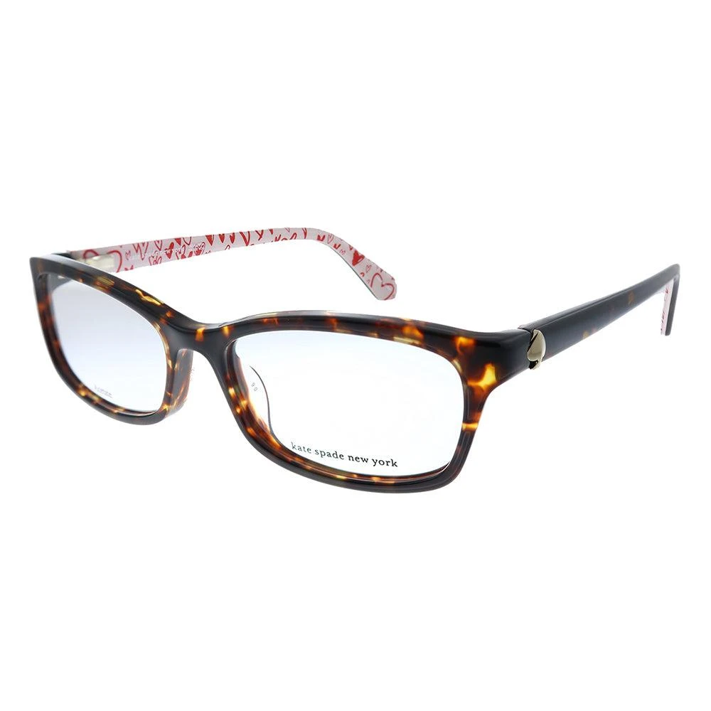 商品Kate Spade|Kate Spade  KS LIZABETH 2VM 52mm Womens Rectangle Eyeglasses 52mm,价格¥518,第1张图片