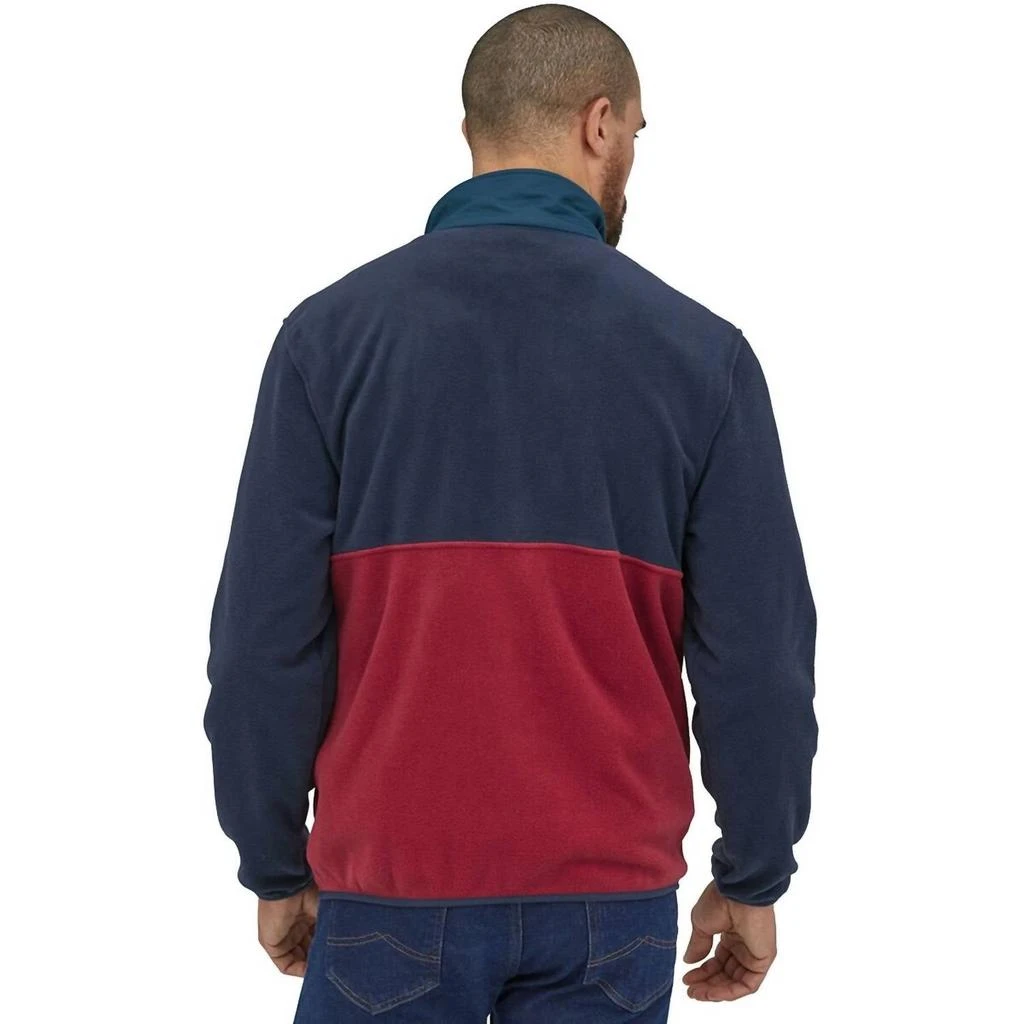 商品Patagonia|Microdini Pullover In Blue And Red,价格¥775,第3张图片详细描述