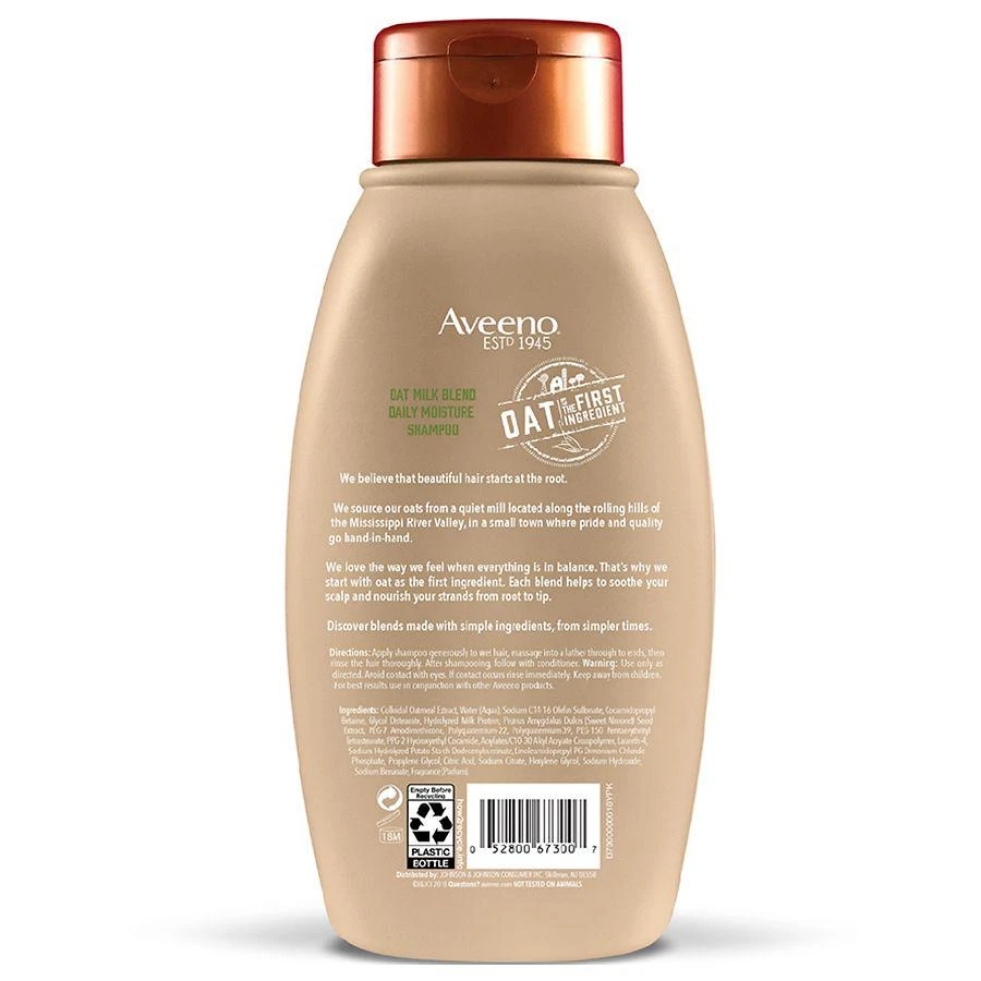 商品Aveeno|Scalp Soothing Oat Milk Blend Shampoo,价格¥69,第2张图片详细描述