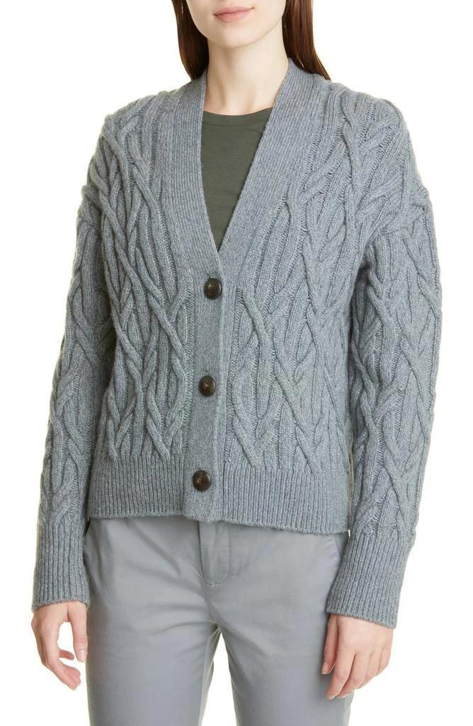 商品Vince|Interlocking Cable Cardigan,价格¥1520,第1张图片