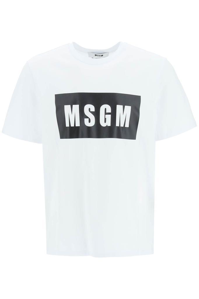 商品MSGM|Msgm logo box t-shirt,价格¥565,第1张图片