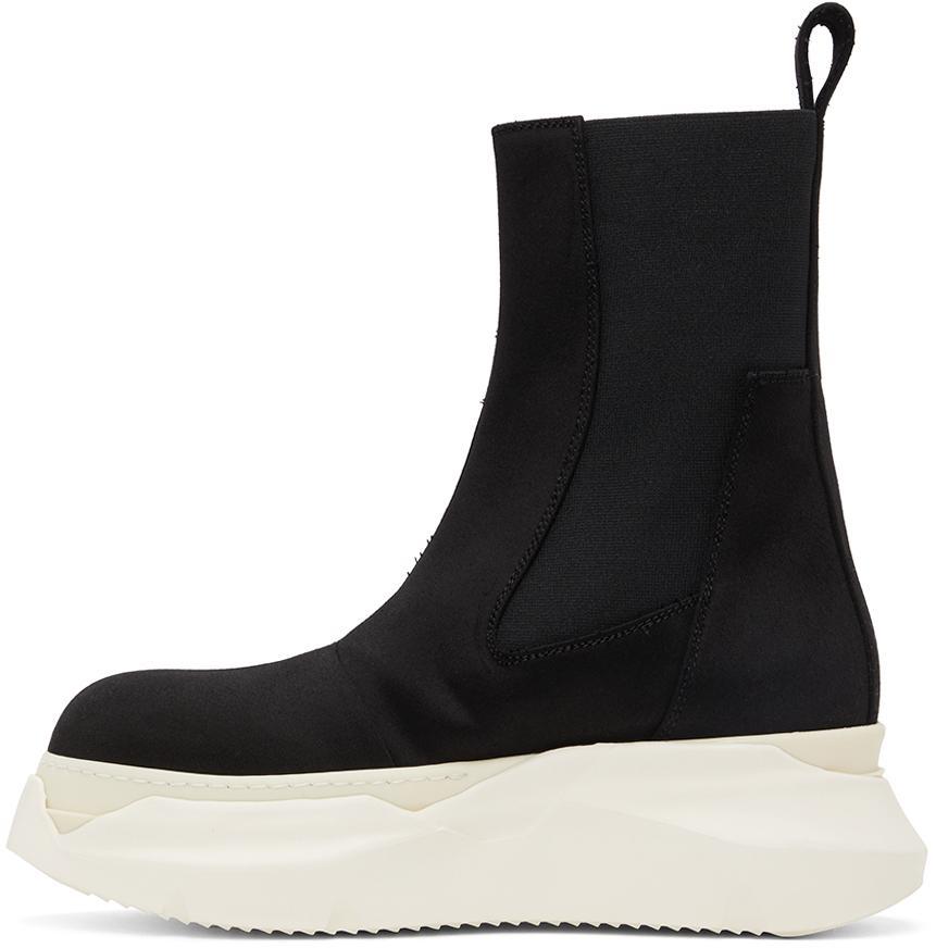 商品Rick Owens|Black Beatle Abstract Chelsea Boots,价格¥5194,第5张图片详细描述