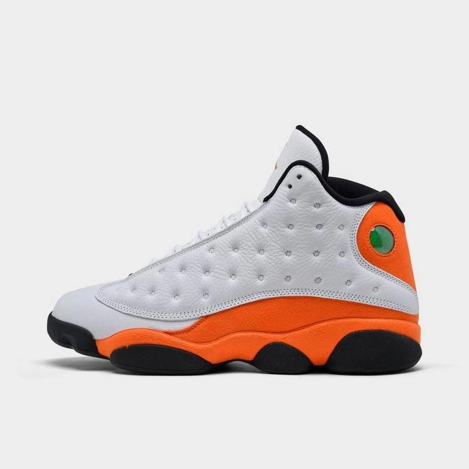 商品Jordan|男士 Air Jordan Retro 13 湖人白紫 薄荷绿 黑/亚光漆皮 反转熊猫 反熊,价格¥1425,第1张图片