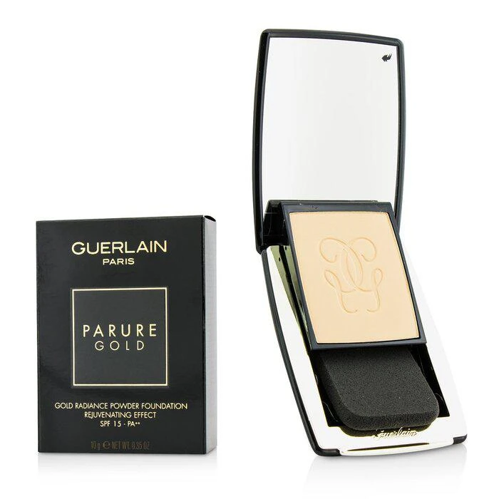 商品Guerlain|Guerlain 金钻修颜粉饼 SPF15 PA++ - # 02 浅米色 -02 浅米色(10g/0.35oz),价格¥864,第2张图片详细描述