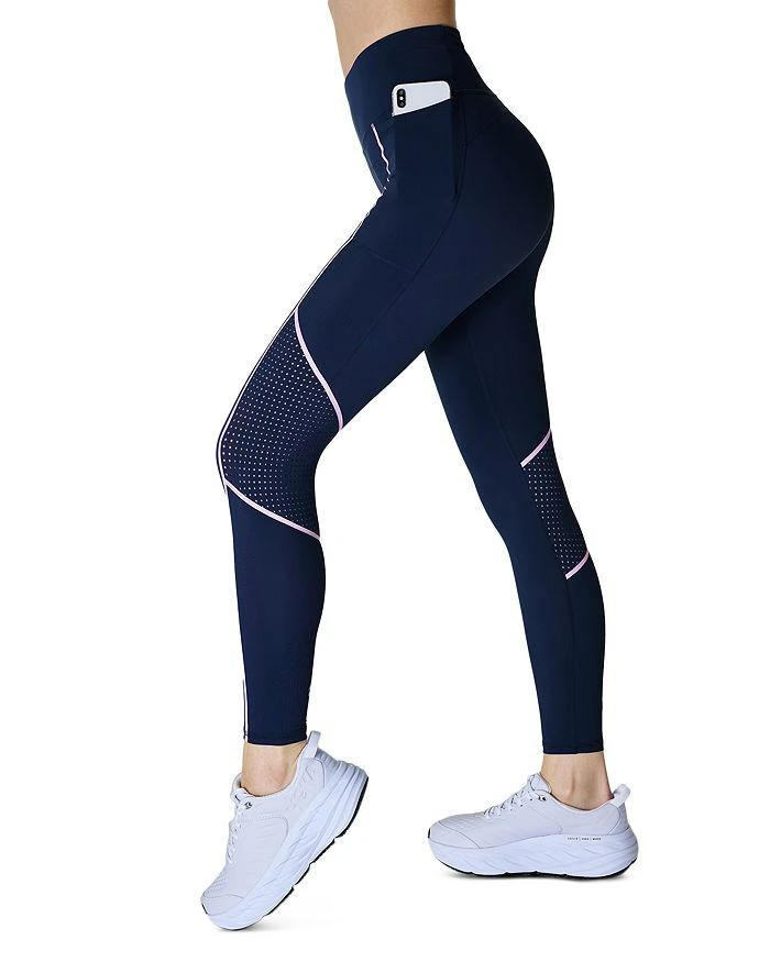 商品SWEATY BETTY|Zero Gravity Statement 7/8 Run Leggings,价格¥673,第3张图片详细描述