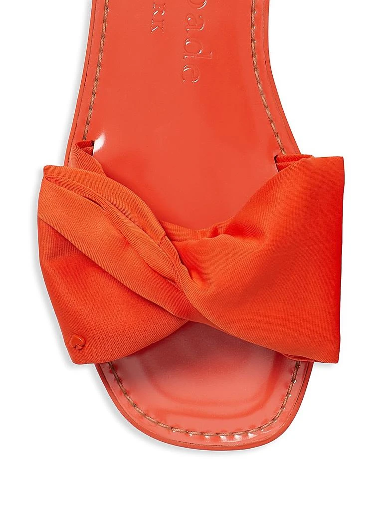 商品Kate Spade|Bikini Bow Flat Neoprene Sandals,价格¥959,第4张图片详细描述