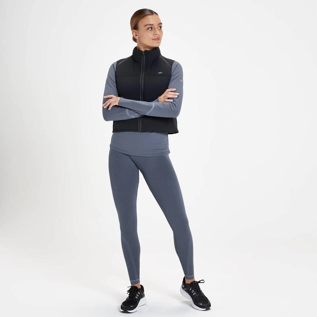 商品The Hut|MP Women's Velocity Cropped Gilet - Black,价格¥383,第2张图片详细描述