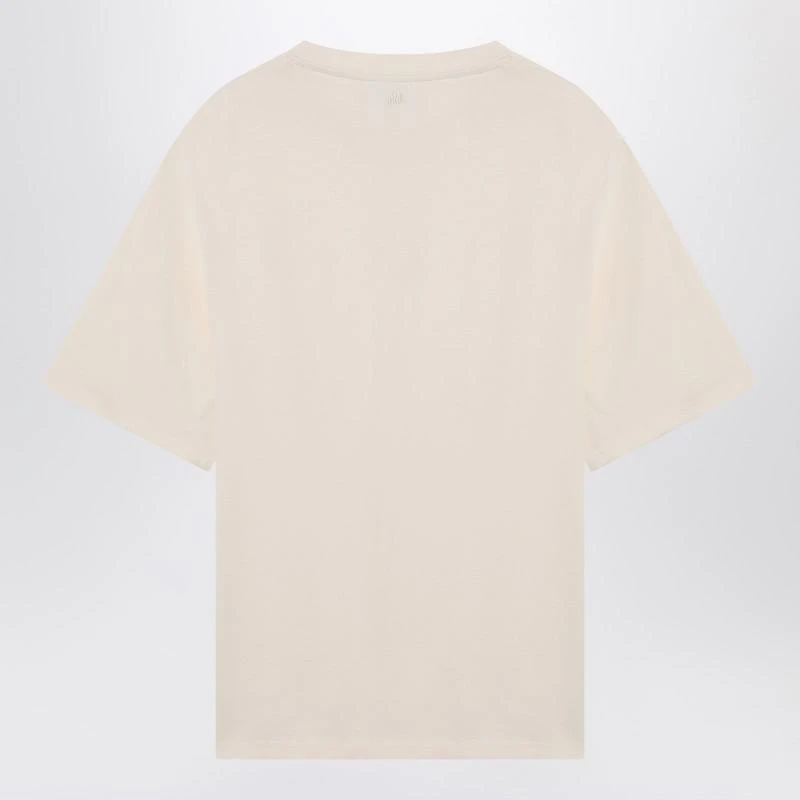 商品AMI|AMI Paris AMI Paris De Coeur Cream T-Shirt,价格¥1680,第2张图片详细描述