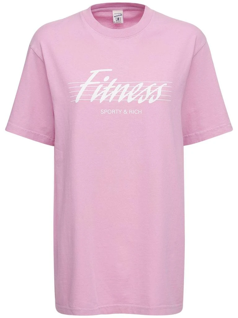 商品Sporty & Rich|Lvr Exclusive Fitness T-shirt,价格¥192,第1张图片