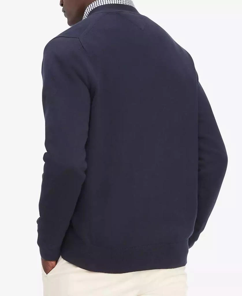 商品Tommy Hilfiger|Men's Essential Embroidered Logo Cardigan,价格¥344,第3张图片详细描述