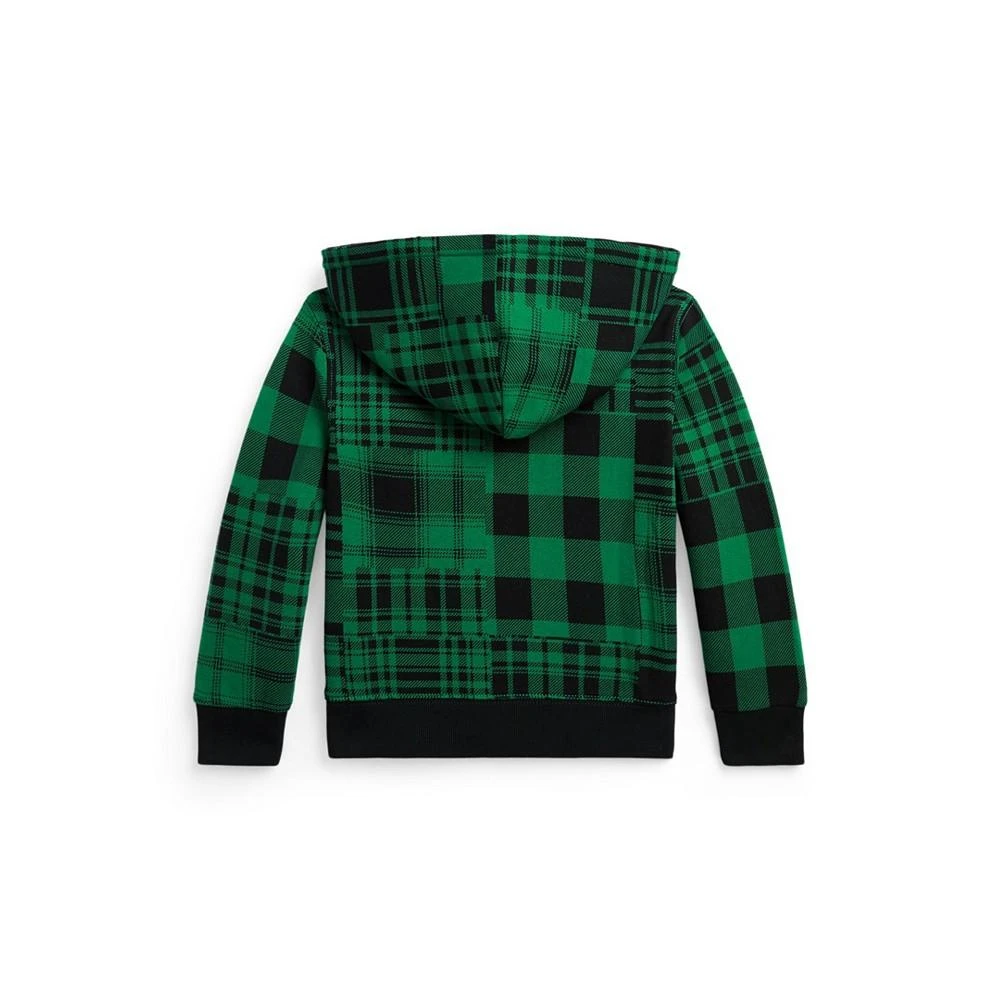 商品Ralph Lauren|Toddler and Little Boys Plaid Fleece Full-Zip Hoodie,价格¥294,第5张图片详细描述