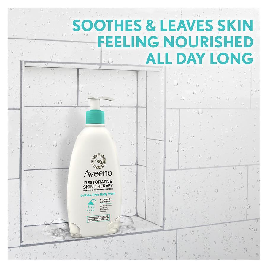 商品Aveeno|Restorative Skin Therapy Sulfate-Free Body Wash,价格¥110,第7张图片详细描述