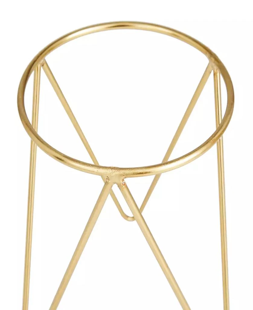 商品CosmoLiving|Metal Planter with Removable Stand Set of 2,价格¥338,第5张图片详细描述