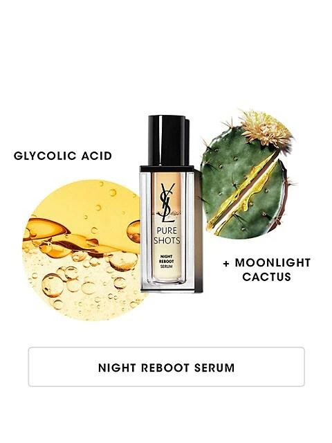 商品Yves Saint Laurent|Pure Shots Night Reboot Resurfacing Serum Refill,价格¥565,第2张图片详细描述