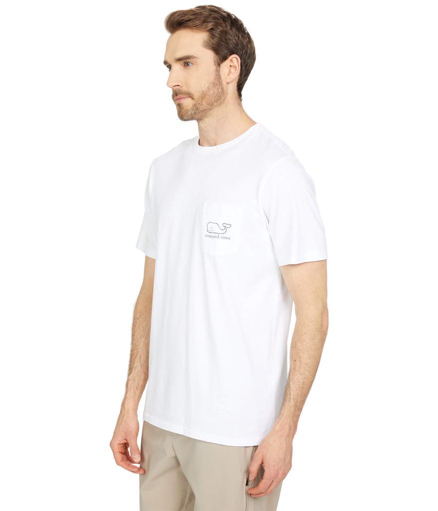 商品Vineyard Vines|Short Sleeve Vintage Whale Pocket T-Shirt,价格¥258,第4张图片详细描述