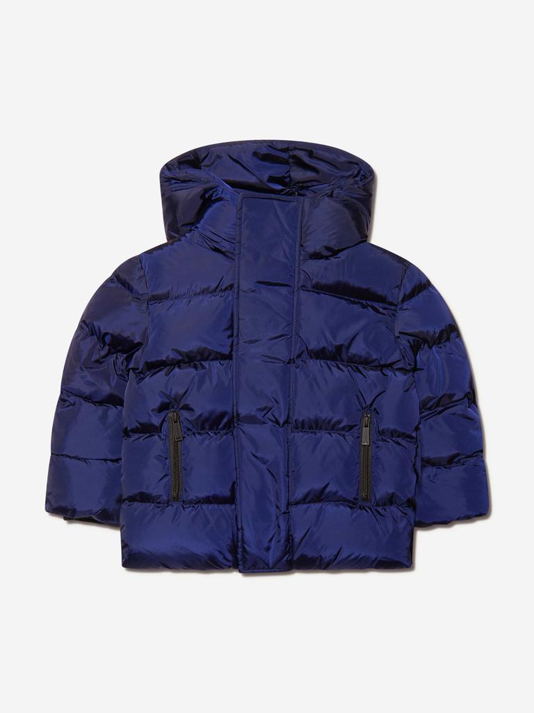 Dsquared2 Navy Kids Padded Jacket商品第1张图片规格展示