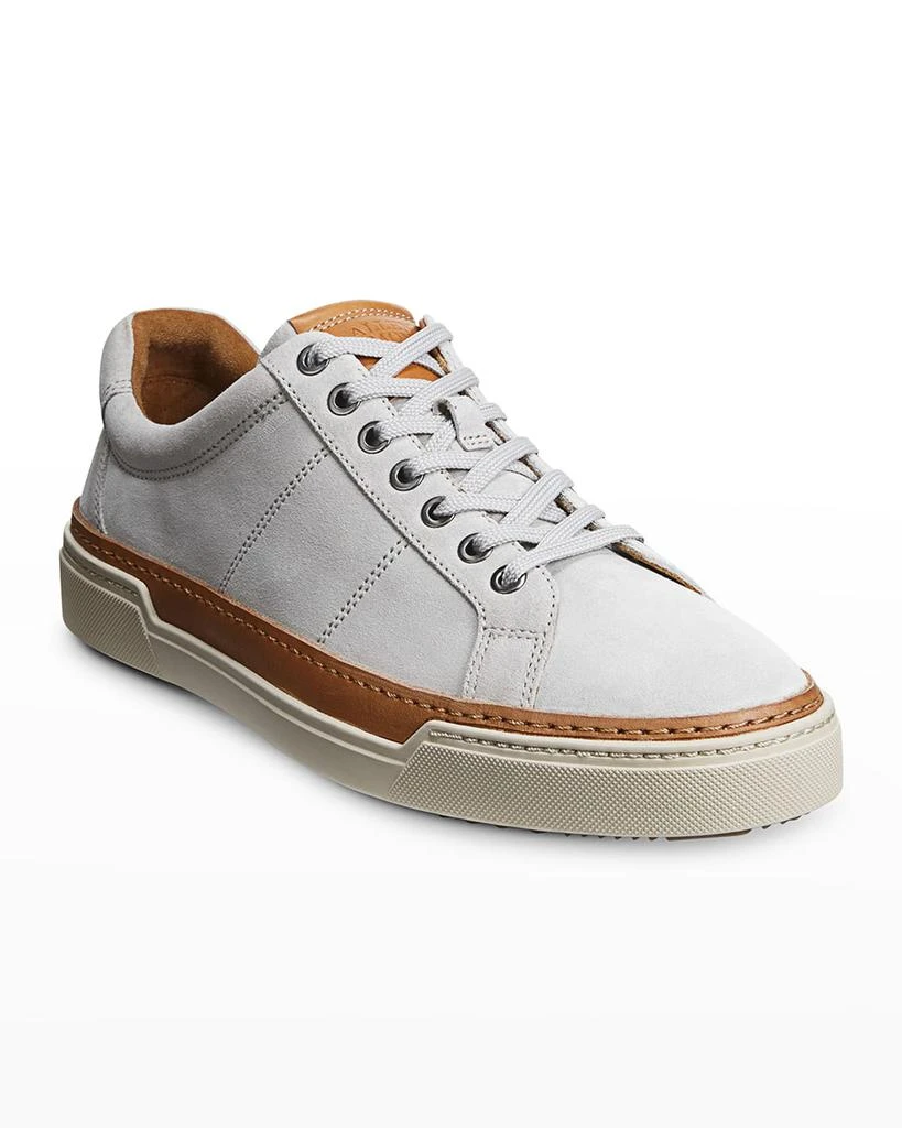 商品Allen Edmonds|Men's Porter City Leather Low-Top Sneakers,价格¥1472,第2张图片详细描述