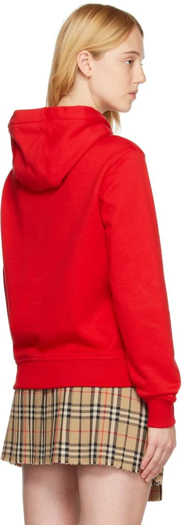 商品Burberry|Red Printed Hoodie,价格¥6139,第3张图片详细描述