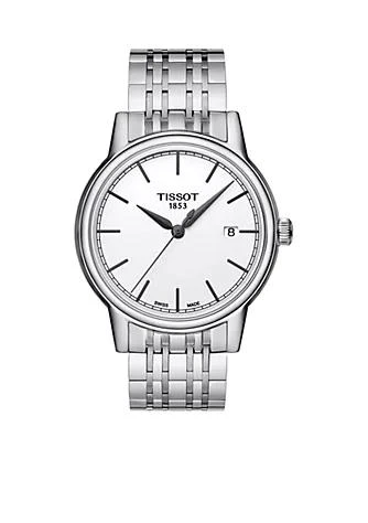 商品Tissot|Mens Carson Stainless Steel Watch,价格¥2613,第1张图片