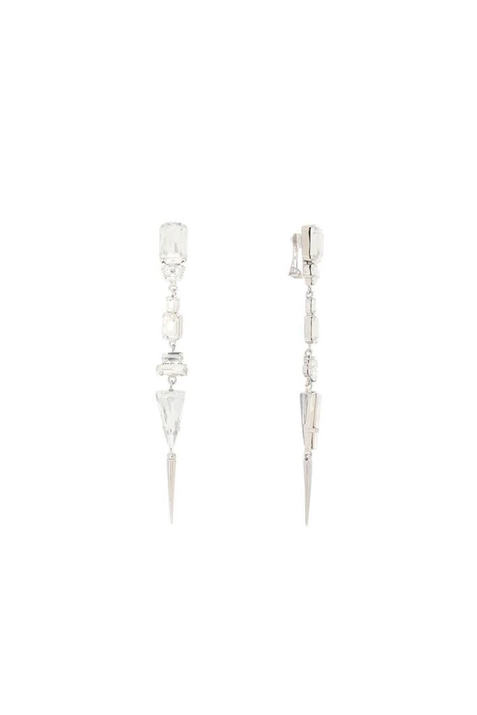 商品Alessandra Rich|Alessandra rich pendant crystal earrings,价格¥1829,第1张图片