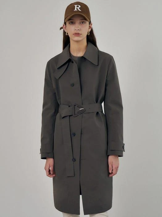 商品RENEJ|Single Middle Trench Coat,价格¥1586,第1张图片