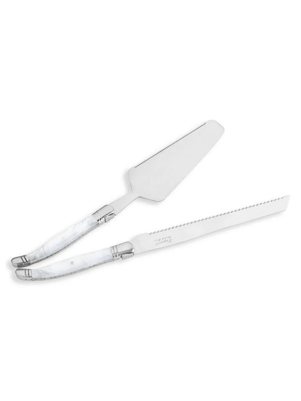 商品French Home|2-Piece Cake & Pie Server Set,价格¥357,第3张图片详细描述