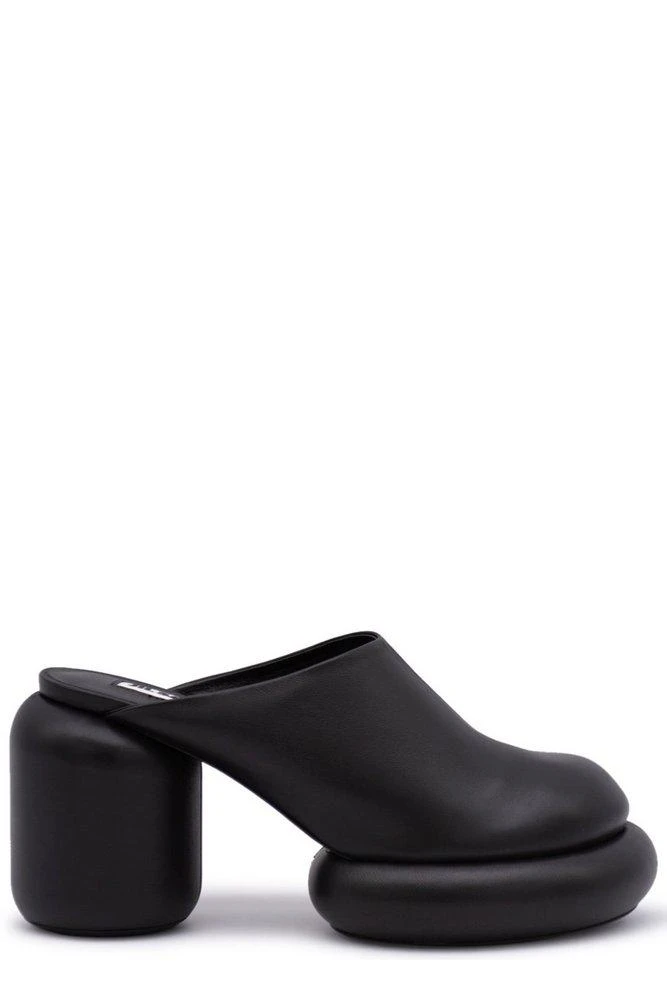 商品Jil Sander|Jil Sander Block-Heel Round-Toe Mules,价格¥2624,第1张图片