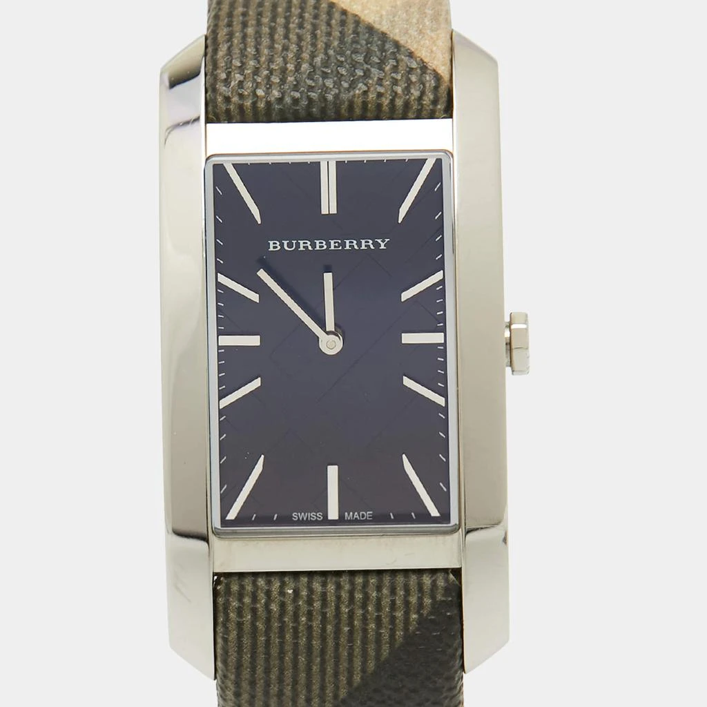 商品[二手商品] Burberry|Burberry Black Stainless Steel Leather The Pioneer BU9405 Women's Wristwatch 25 mm,价格¥1264,第3张图片详细描述