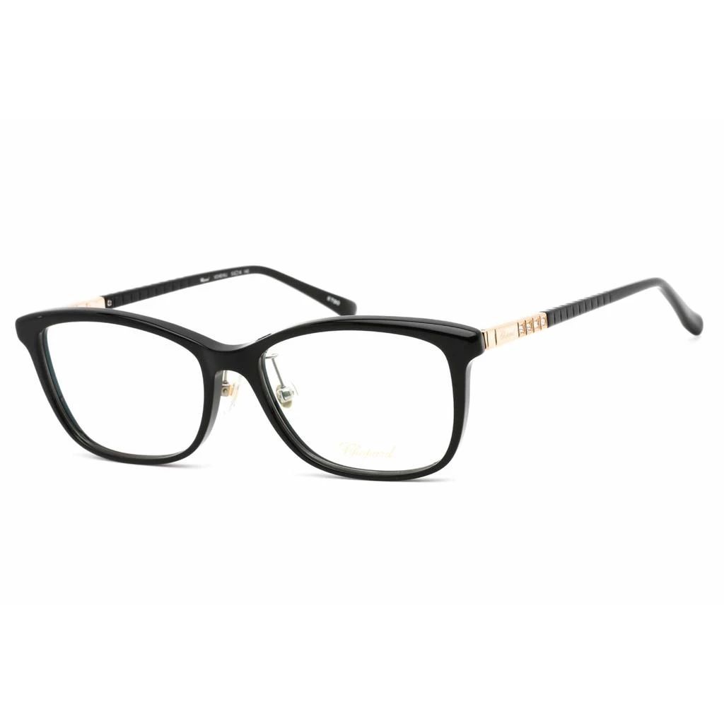 商品Chopard|Chopard Women's Eyeglasses - Black Rectangular Frame Clear Demo Lens | VCHD10J 0700,价格¥1347,第1张图片