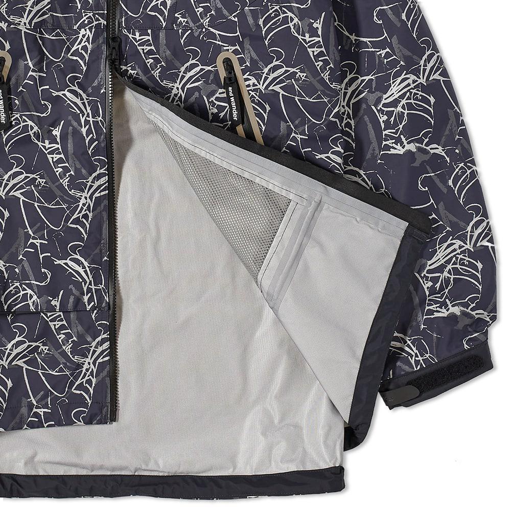 商品And Wander|and wander Reflective Printed Rain Jacket,价格¥4137,第4张图片详细描述