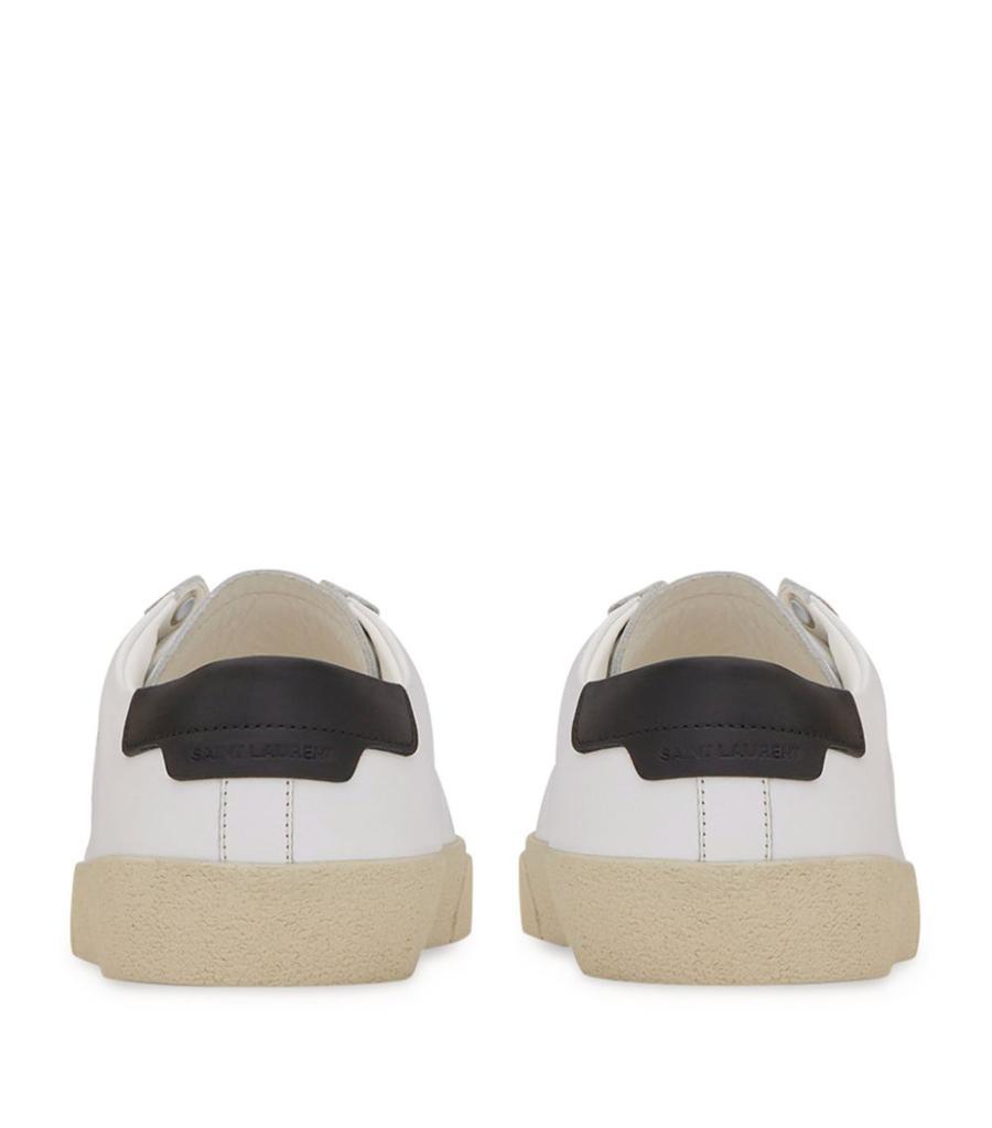 商品Yves Saint Laurent|Leather Court Classic Low-Top Sneakers,价格¥4073,第4张图片详细描述