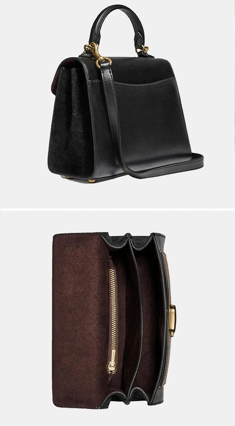商品Coach|美国直邮COACH蔻驰tabby系列女士单肩包拼接手提斜挎包870B4OOH,价格¥4608,第3张图片详细描述