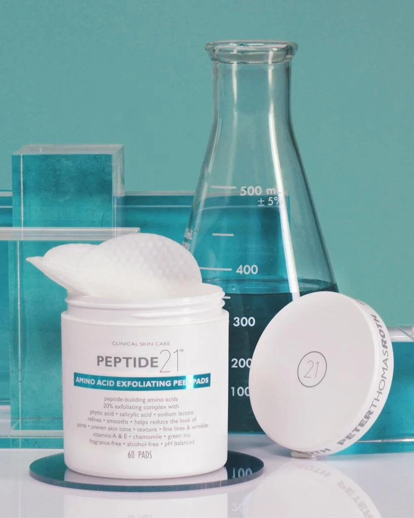 商品Peter Thomas Roth|Peptide 21 Amino Acid Exfoliating Peel Pads, 60 ct.,价格¥319,第2张图片详细描述