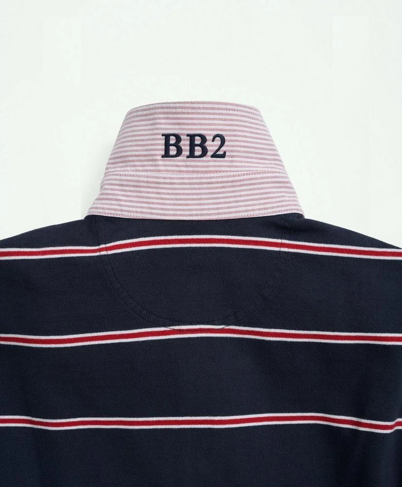 商品Brooks Brothers|Cotton BB#2 Stripe Rugby Shirt,价格¥705,第4张图片详细描述