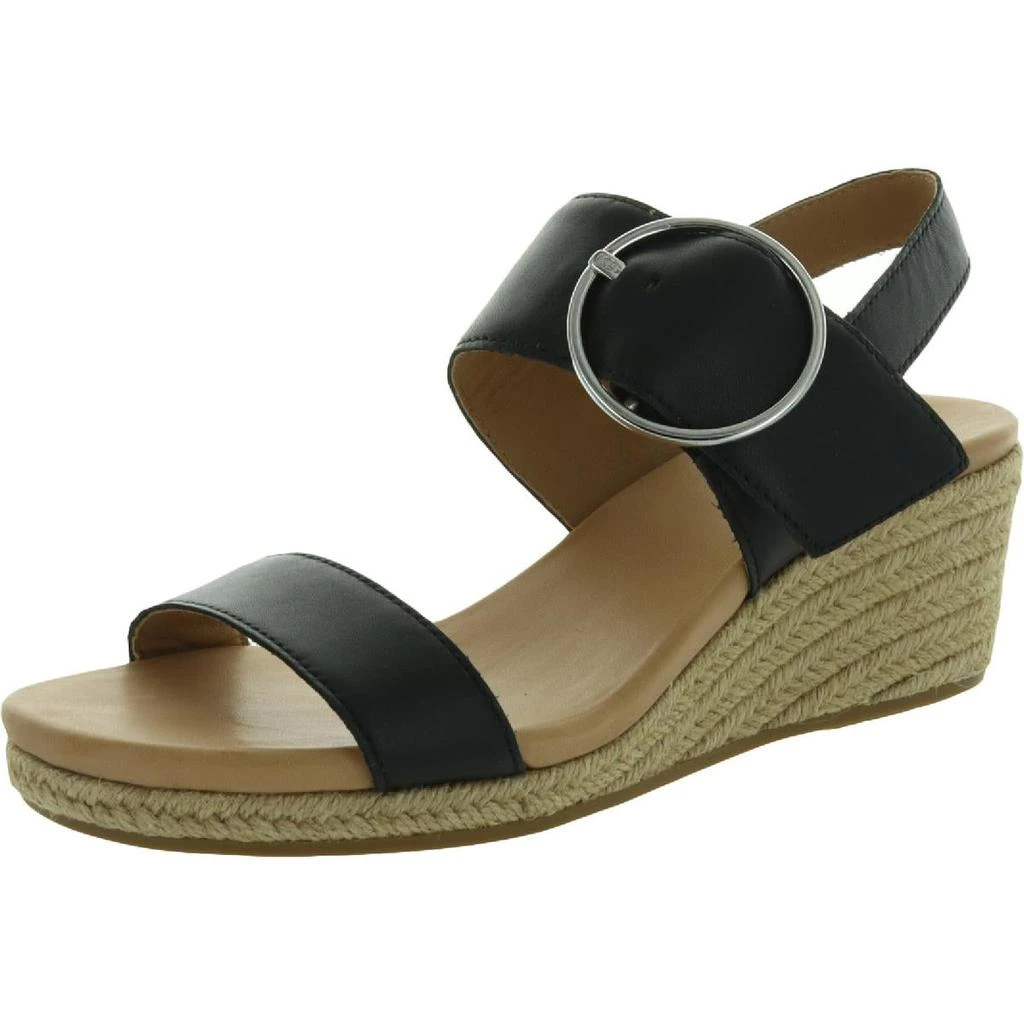 商品UGG|Ugg Womens Navee Slingback Leather Wedge Sandals,价格¥406,第1张图片