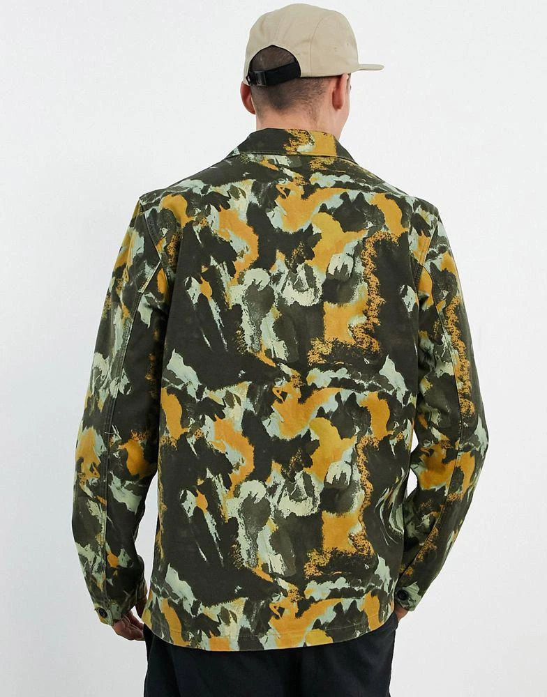 商品DICKIES|Dickies Crafted overshirt in camo,价格¥516,第4张图片详细描述