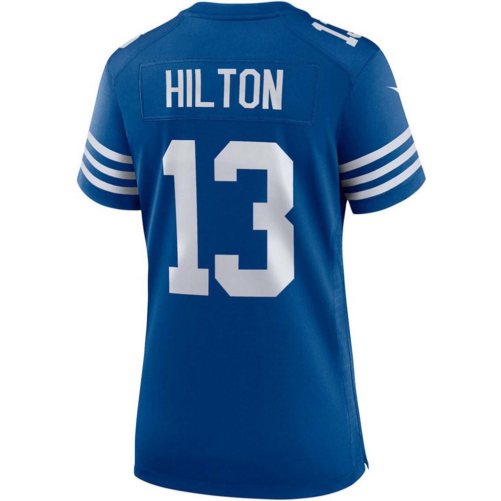 Women's T.Y. Hilton Royal Indianapolis Colts Alternate Game Jersey商品第2张图片规格展示