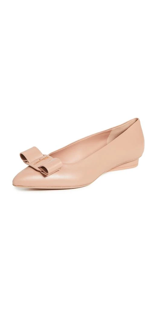 商品Salvatore Ferragamo|Salvatore Ferragamo 菲拉格慕 Viva 平底鞋,价格¥6254,第1张图片