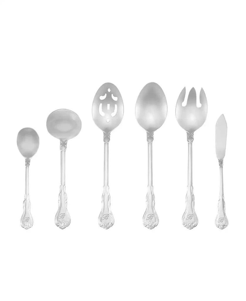 商品RiverRidge Home|Riverridge Bouquet 46 Piece Monogrammed Flatware Set - D, Service for 8,价格¥1249,第4张图片详细描述