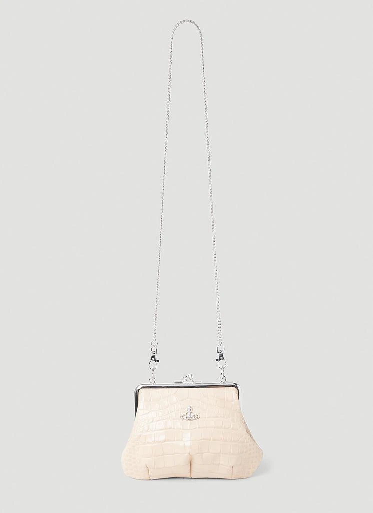 商品Vivienne Westwood|Granny Frame Leather Handbag,价格¥1803,第1张图片