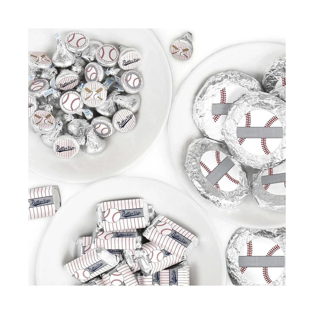 商品Big Dot of Happiness|Batter Up - Baseball - Birthday Party Candy Favor Sticker Kit - 304 Pieces,价格¥149,第1张图片