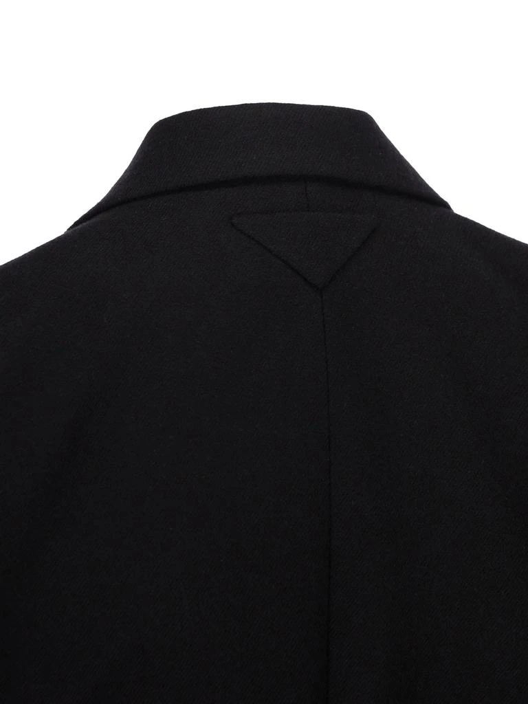 商品Prada|Prada Single-Breasted Tailored Blazer,价格¥14178,第4张图片详细描述