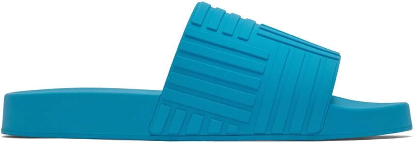 商品Bottega Veneta|Blue Slider Sandals,价格¥3917,第1张图片