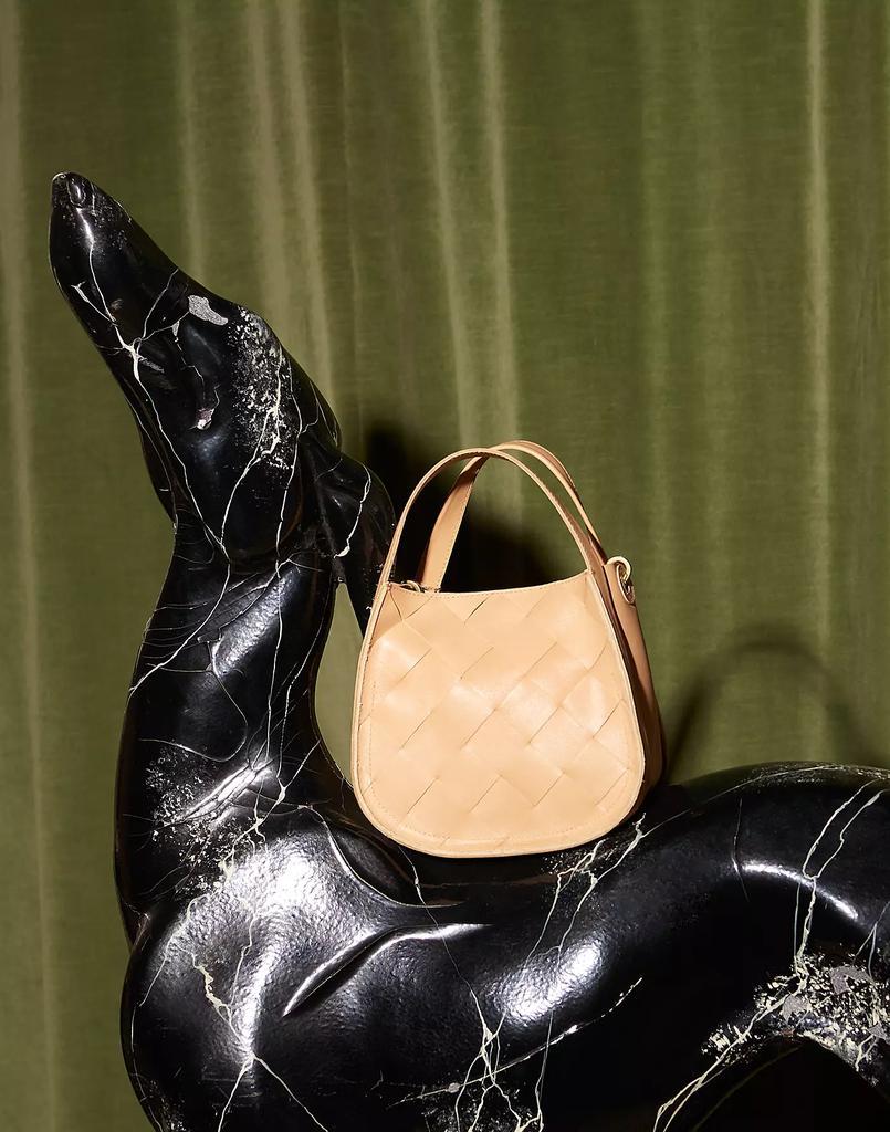 商品Madewell|The Sydney Crossbody Bag: Woven Leather Edition,价格¥652,第6张图片详细描述