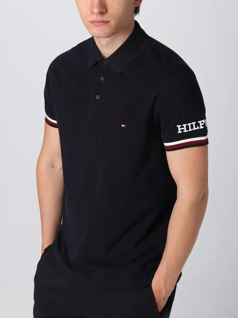 商品Tommy Hilfiger|Tommy Hilfiger polo shirt in cotton pique,价格¥515,第3张图片详细描述