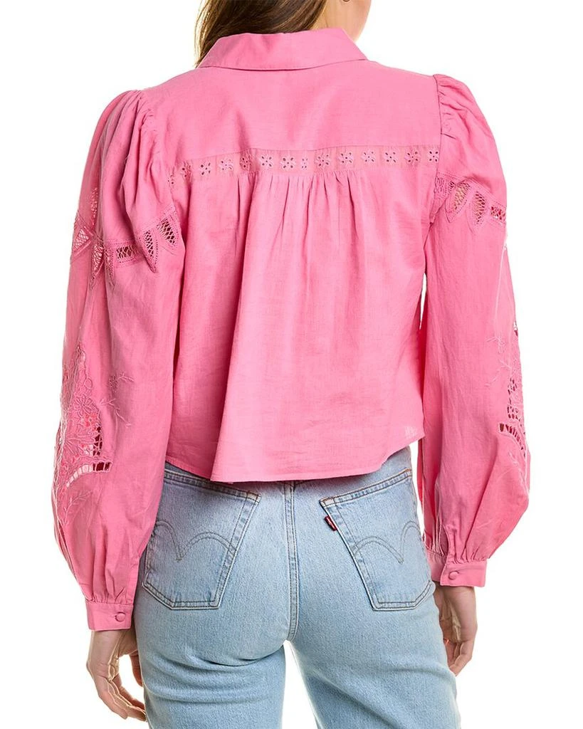 商品LOVESHACKFANCY|LoveShackFancy Sansom Blouse,价格¥696,第2张图片详细描述