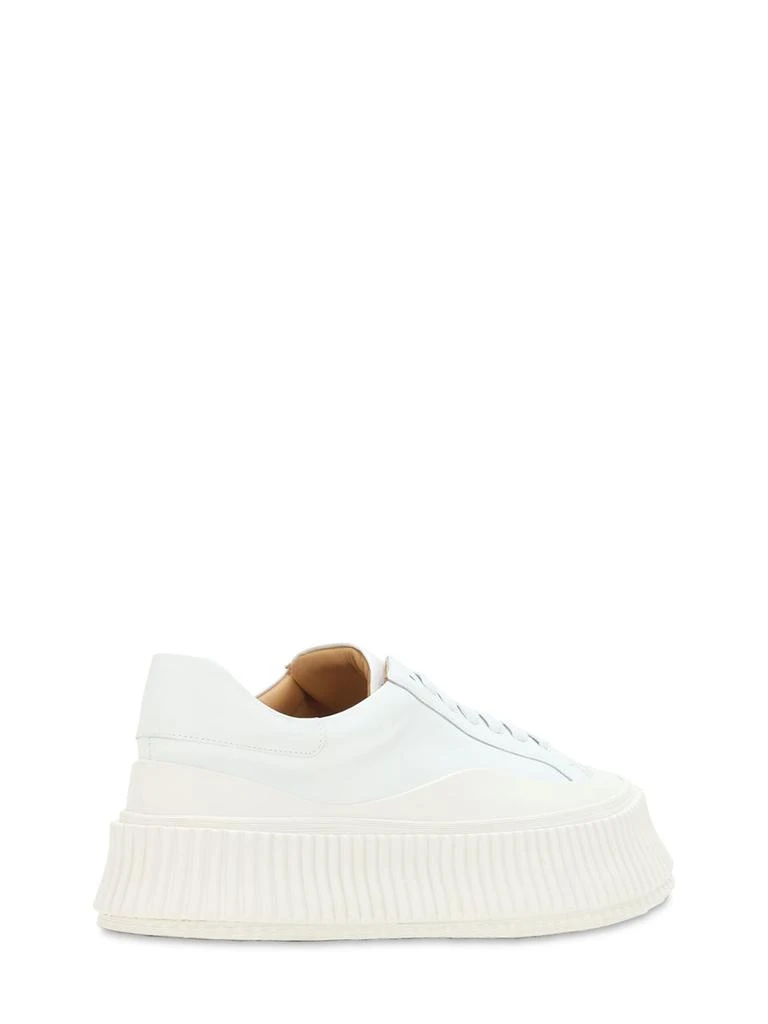 商品Jil Sander|40mm Vulcanized Leather Sneakers,价格¥5336,第4张图片详细描述